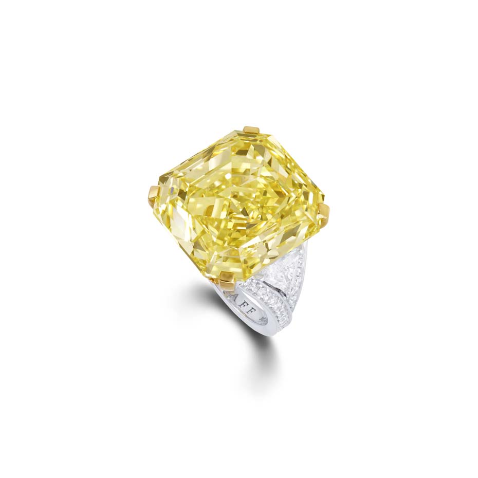 Graff Yellow Diamond Ring